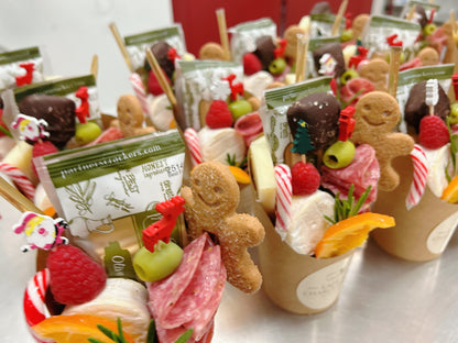 Charcuterie Cups (Christmas Edition)