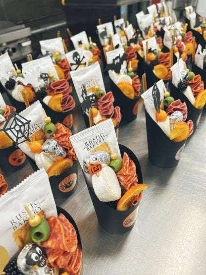 SPOOKtacular Charcuterie Cups
